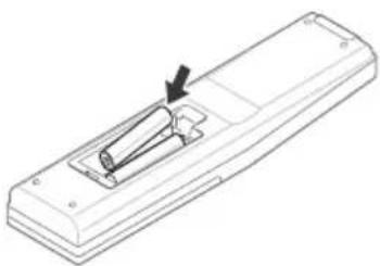 LG LSN3CW2VF4 - Inserting batteries - 2