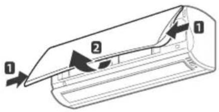 LG LSN3CW2VF4 - Operating the air conditioner without the remote control - 1