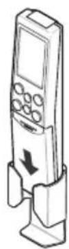 LG LSN3CW2VF4 - Installing the remote control holder - 2