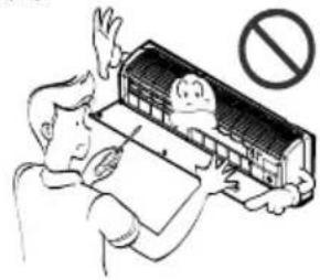 LG LSA5AB3VT6 - Stop operation and close the window in storm or hurricane. If possible, remove the air conditioner from the window before the hurricane arrives. - 4