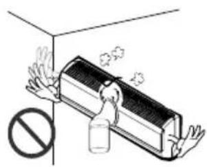 LG LSA5AB3VT6 - Do not use the product in a tightly closed space for a long time. - 3