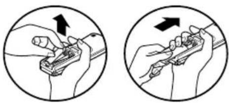LG LSN5KR5A - Inserting batteries - 2