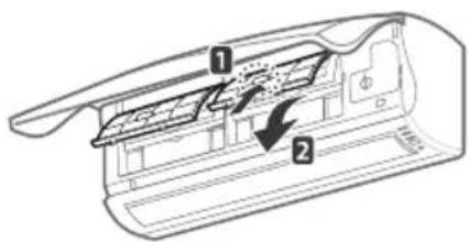 LG LSN5KR5A - Cleaning the air filter - 2