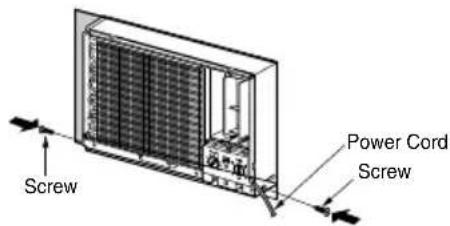 LG LSN5PW5M - Install the Air Conditioner in the Case - 1