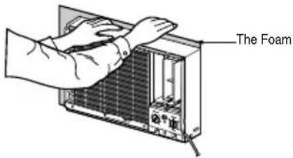 LG LSN5PW5M - Install the Air Conditioner in the Case - 2