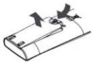 LG BSN18IBE - Inserting Batteries - 1