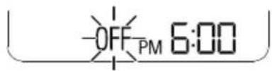LG JSNQ12KUZD - Setting the Off Timer - 1