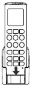 LG LSU5VF5D - Installing the remote control holder - 2
