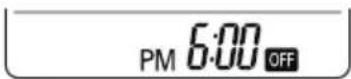 LG LSU5VF5D - Turning OFF the air conditioner automatically at a set time - 1