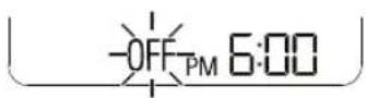 LG S3NW18KL3VA - Canceling the Off Timer - 1
