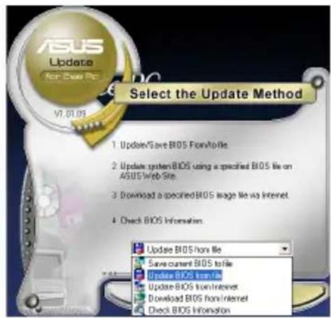 ASUS Eee PC 1001P - Updating the BIOS through a BIOS file - 1