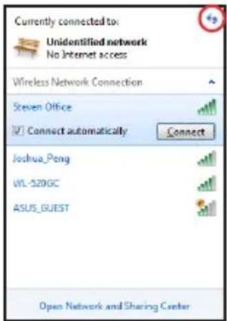 ASUS Eee PC 1001P - Configuring a wireless network connection - 5