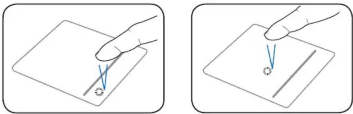 ASUS Eee PC 1016PT - Touchpad Usage - 1