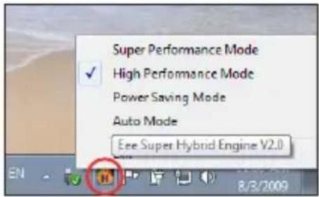 ASUS Eee PC 1016PT - Super Hybrid Engine - 1