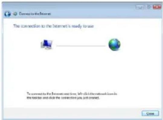 ASUS Eee PC 1016PT - Click Close to finish the configuration. - 1
