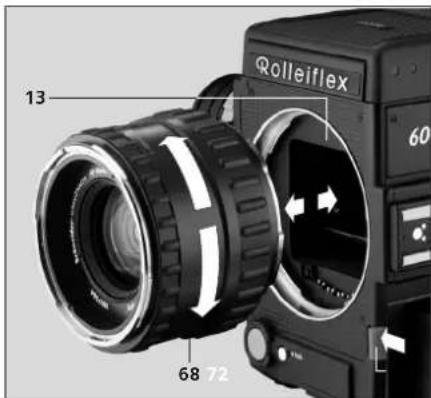 ROLLEI flex 6008 AF - Magazine identifi cation - 1