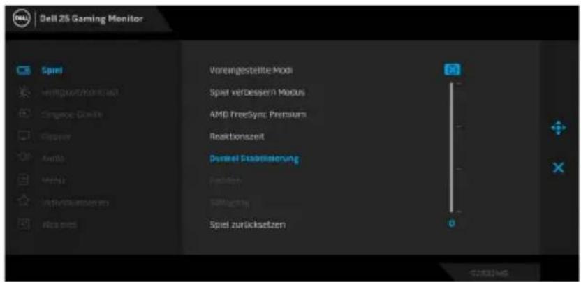 DELL S2522HG - Dunkel Stabilisierung - 1