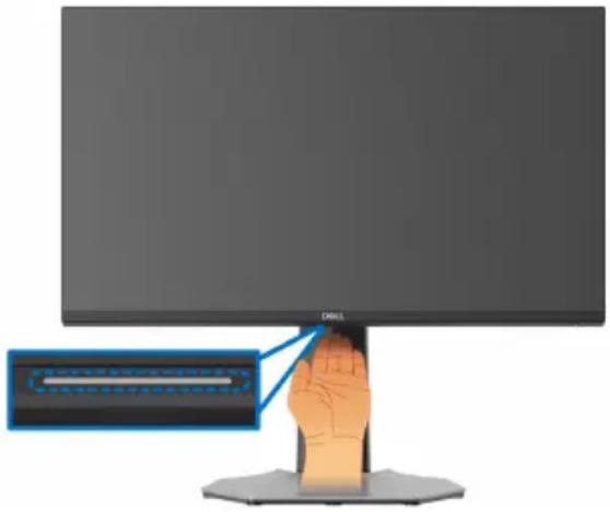 DELL S2522HG - Ansicht von unten - 2