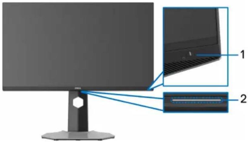DELL S2522HG - Vorderseite - 1