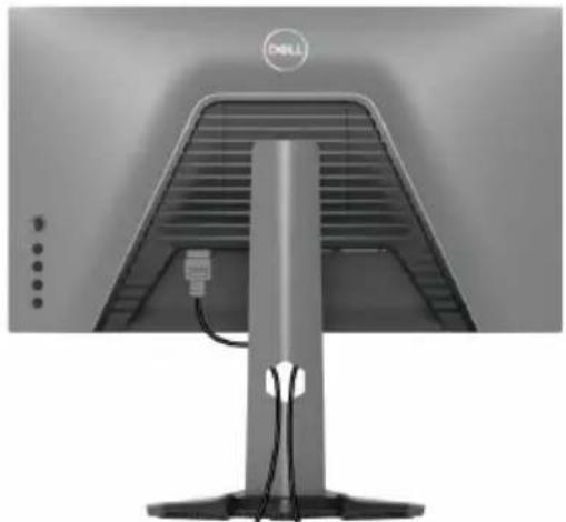 DELL S2522HG - Ihre Kabel verlegen - 1