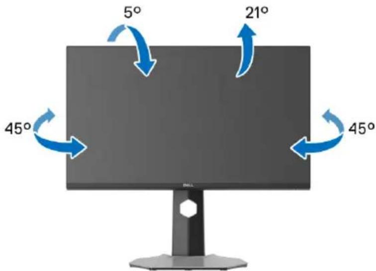 DELL S2522HG - Kipp- und Schwenkeinstellung - 1
