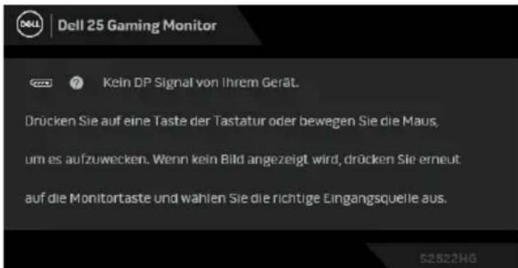 DELL S2522HG - HINWEIS: Die Meldung kann je nach angeschlossenem Eingangssignal leicht abweichen. - 10