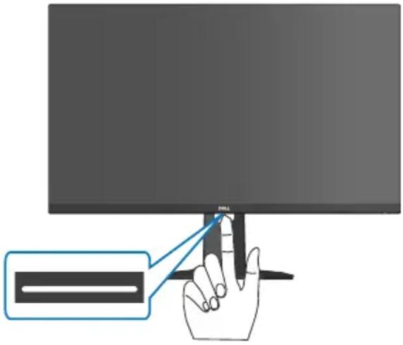 DELL S3222DGM - Unterseite ohne Monitorständer - 1