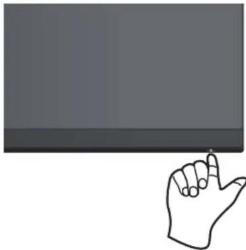 DELL S3222DGM - Monitor einschalten - 1