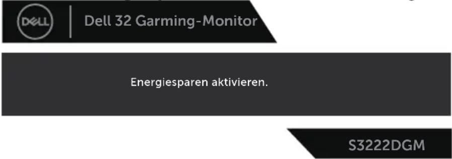 DELL S3222DGM - OSD-Warnmeldungen - 3