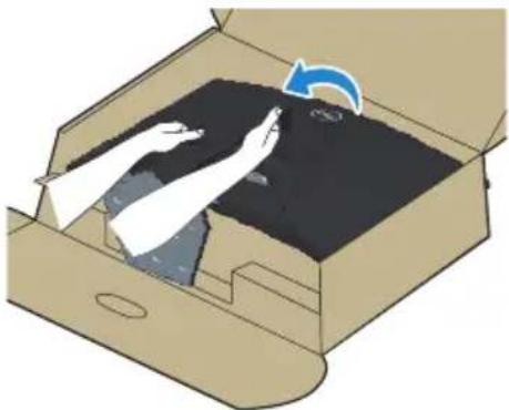DELL S3222DGM - Ständer anschließen - 5