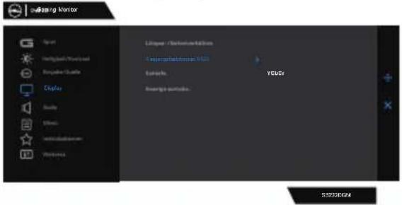 DELL S3222DGM - Bildschirmmenü (OSD) verwenden - 5