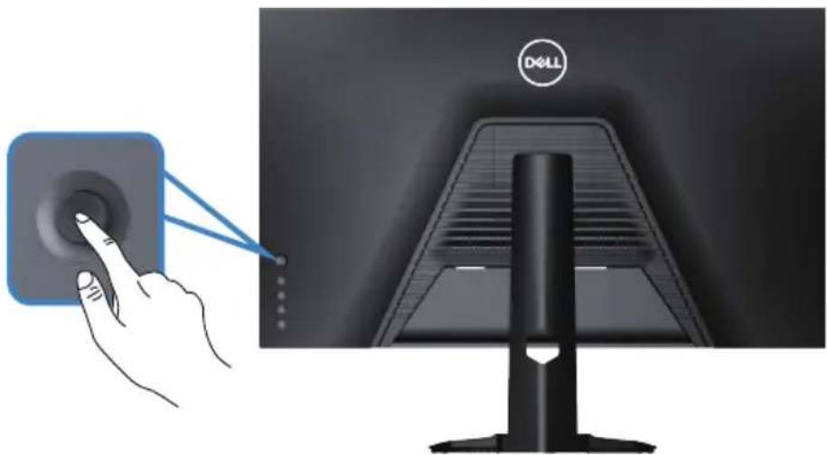 DELL S3222DGM - Monitor einschalten - 2