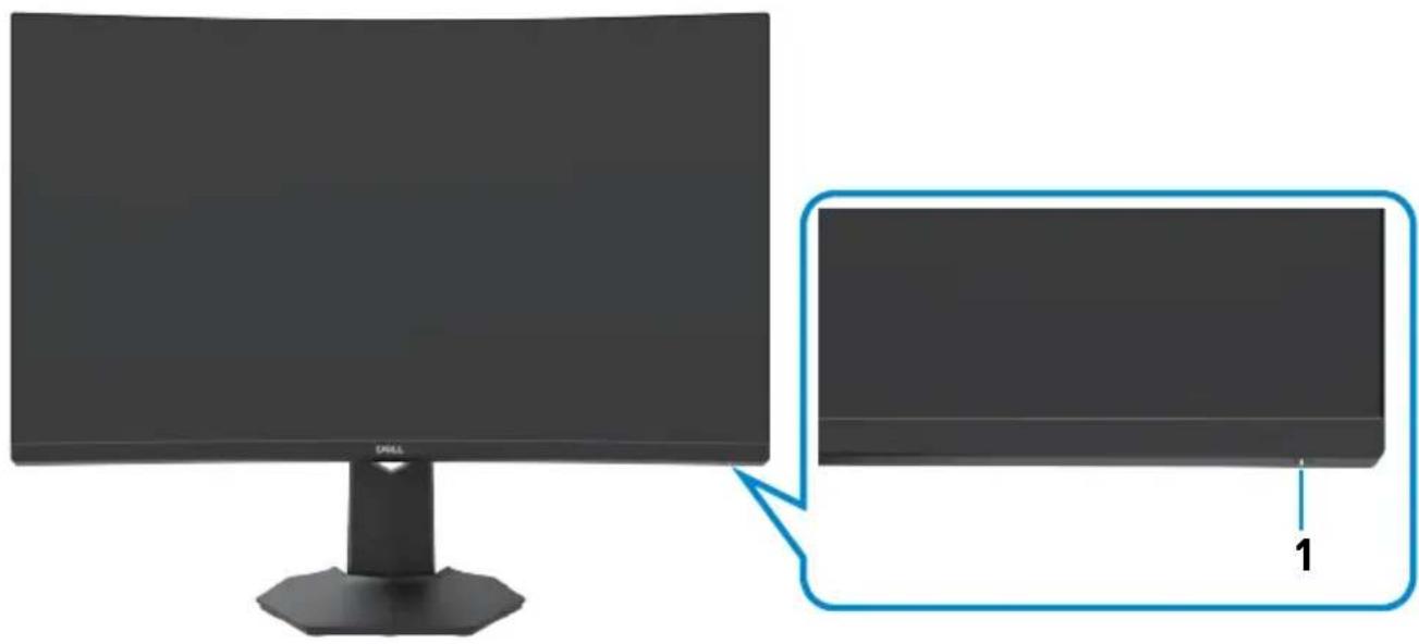 DELL S2722DGM - Front view - 1