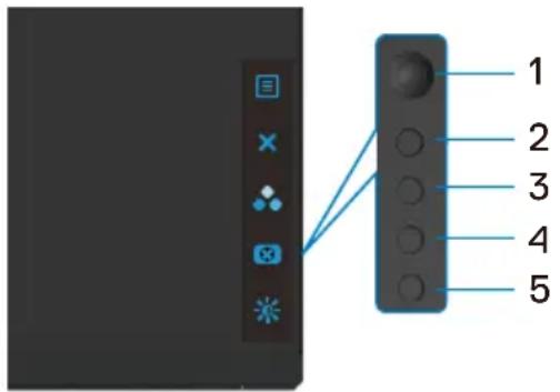 DELL S2722DGM - Built-in diagnostics - 1