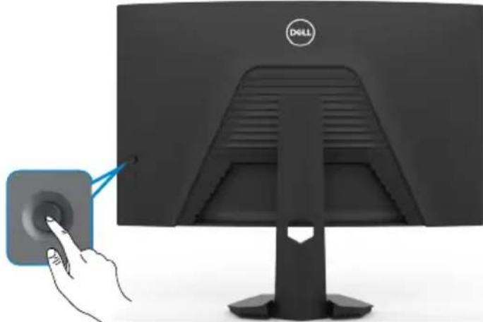 DELL S2722DGM - Using the joystick control - 1
