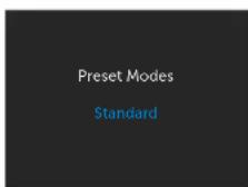 DELL S2722DGM - Rear-panel button Description - 4