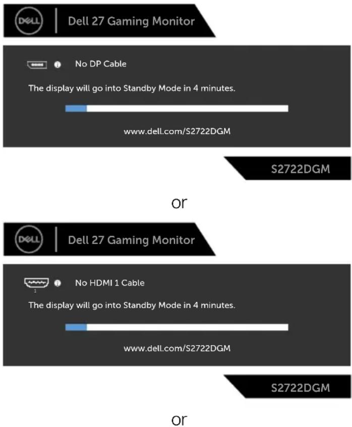 DELL S2722DGM - Self-test - 1