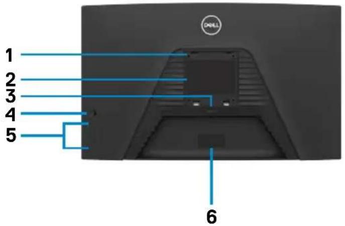 DELL S2722DGM - Back view - 1