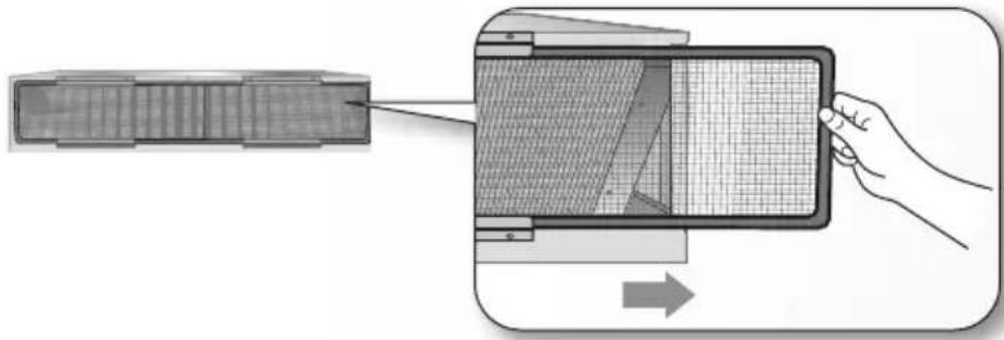 SAMSUNG AC060JNMPEC - تنظيف المرشح - 7