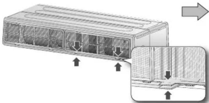SAMSUNG AC060JNMPEC - تنظيف المرشح - 11