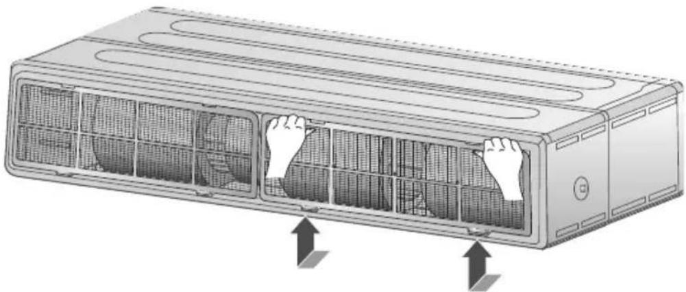 SAMSUNG AC048JNMFEC - تنظيف المرشح - 16