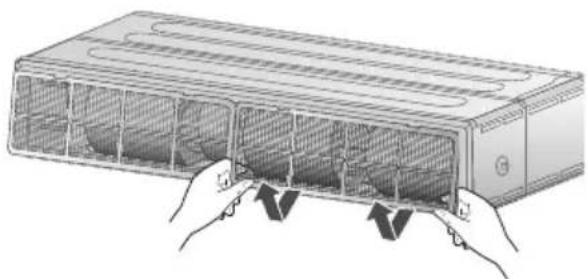 SAMSUNG AC048JNMFEC - تنظيف المرشح - 12