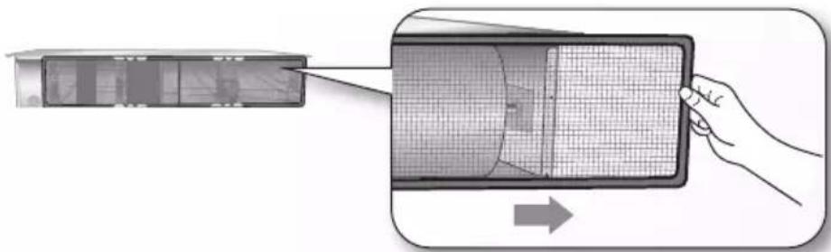SAMSUNG AC048JNMFEC - تنظيف المرشح - 1