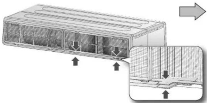 SAMSUNG AC048JNMFEC - تنظيف المرشح - 11