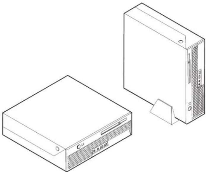 LENOVO ThinkCentre M51 - Supportedoperatingpositions - 1