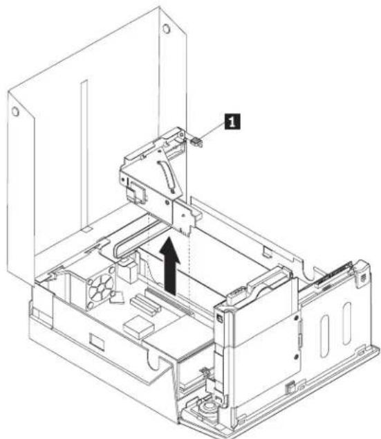 LENOVO ThinkCentre M51 - Installing a PCI adapter - 2