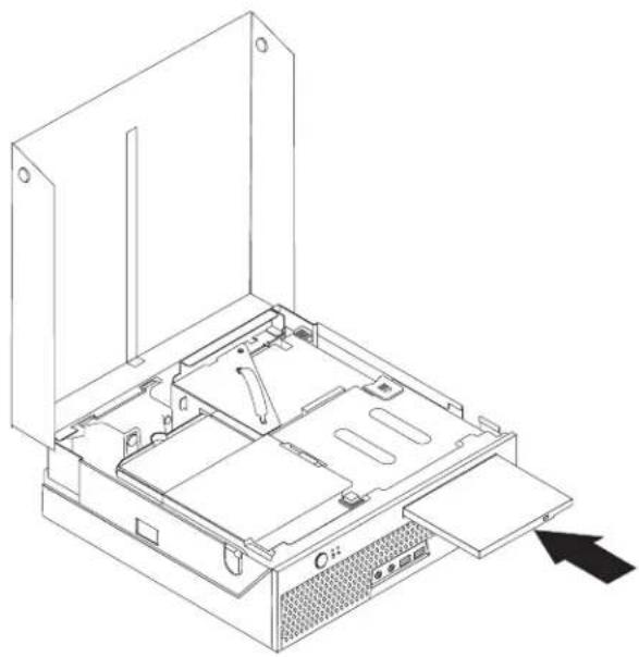 LENOVO ThinkCentre M51 - Installing an optical drive - 1