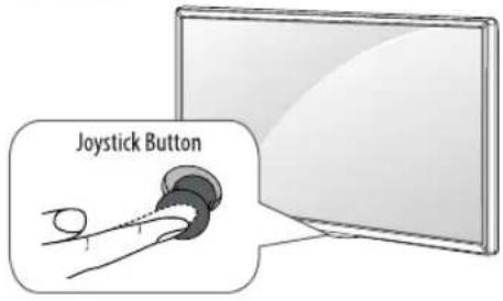 LG 43LF513A - Using the joystick button - 1