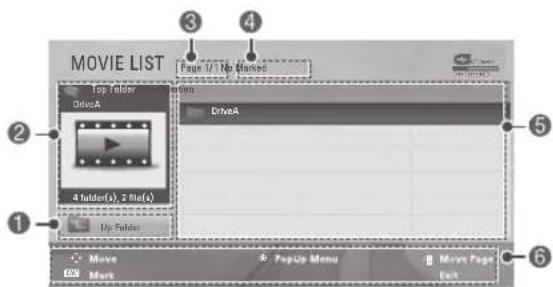 LG 43LF513A - Browsing files - 4