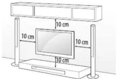 LG 43LF513A - Mounting on a wall - 1